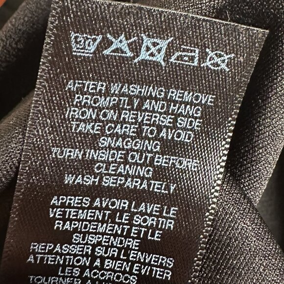 ASOS Size 10 Black Ruched 80's Long Sleeve Bardot Mini Off Shoulder Party Dress - Picture 5 of 5